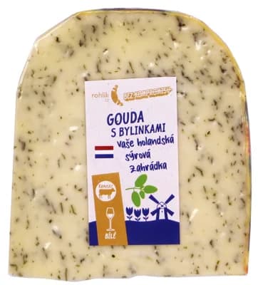 Rohlik.cz Gouda s bylinkami výkroj