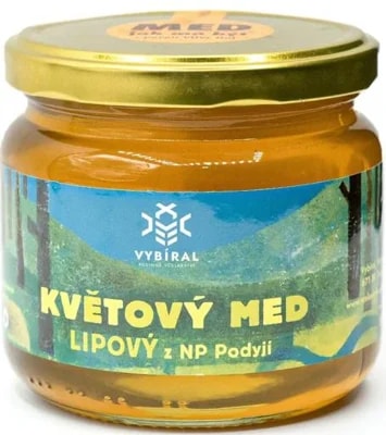 Rodinné včelařství Vybíral Květový med lipový z Národního parku Podyjí