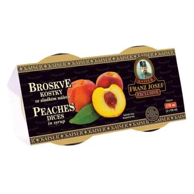 Franz Josef Kaiser Broskve kostky 2x120g
