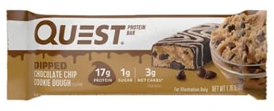 Quest Nutrition Protein Bar - S polevou Chocolate chip cookie dough