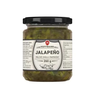 HOFFMANN Jalapeňo pálivé Chilli papričky