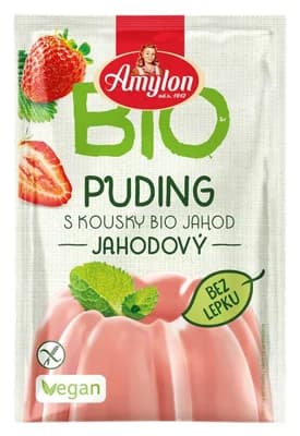 Amylon BIO Puding jahodový