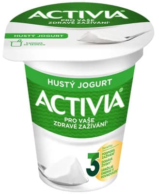 Activia Probiotický jogurt bílý zrající v kelímku
