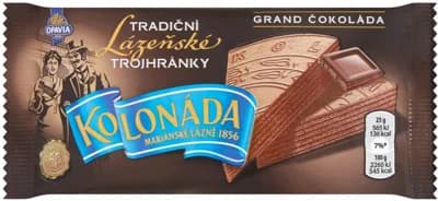 Opavia Kolonáda Tradiční lázeňské trojhránky grand čokoláda