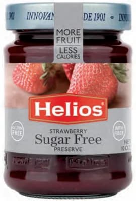 Helios Jahodová pomazánka se sladidly