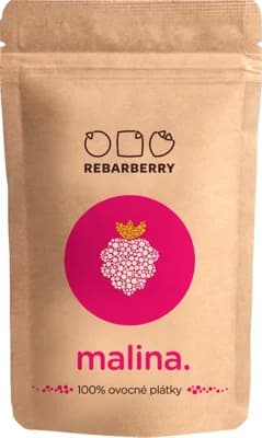 Rebarberry Malina 100% ovocné plátky