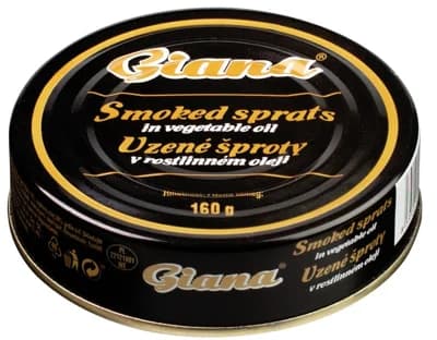 Giana Uzené šproty v oleji