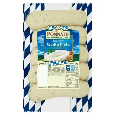 Ponnath Mnichovská bílá klobása