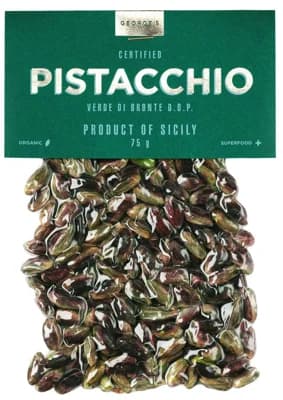 George's Taste Certifikované Pistácie Verde di Bronte D.O.P.