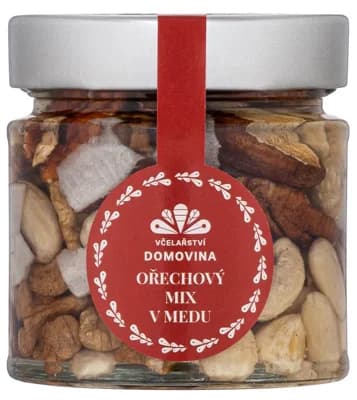 Včelařství Domovina Ořechový mix v medu