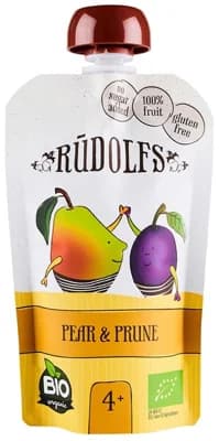 Rudolfs BIO kapsička Hruška, sušená švestka