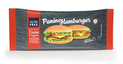 Nutrifree Bezlepkové Hamburger housky 180g