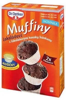 Dr. Oetker Muffiny čokoládové
