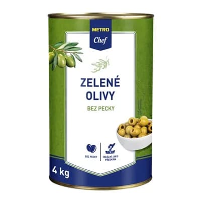 METRO Chef Olivy zelené bez pecky