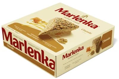 Marlenka Medový dort s oříšky