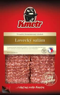 Kmotr Lovecký salám krájený