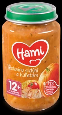 Hami Těstoviny s dýní a kuřetem 12m+