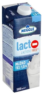 Meggle Lactose free Polotučné mléko bez laktózy (1,5%)