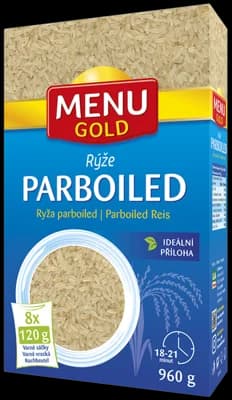 Menu Gold Rýže parboiled ve varných sáčcích 8x120g