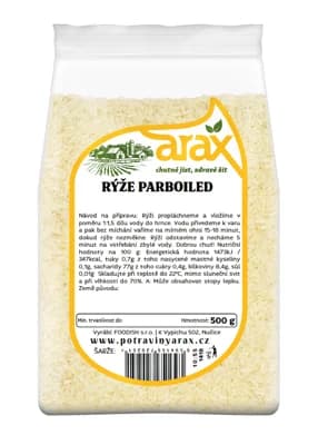 ARAX Rýže parboiled dlouhozrnná