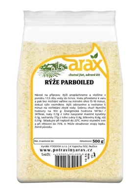 ARAX Rýže parboiled dlouhozrnná