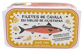 Miss Can Filety z makrel v hořčičné omáčce