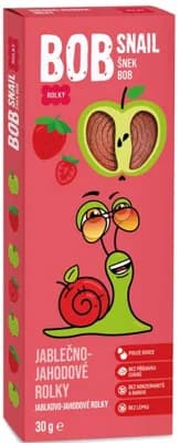Šnek Bob Jablečno-jahodová pochoutka