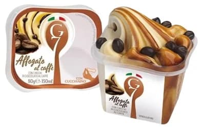 G7 Affogato al caffe’ zmrzlina s kávovým sirupem