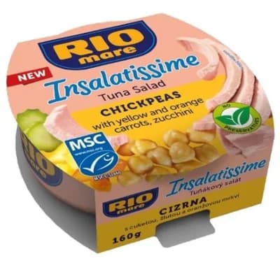 Rio Mare Insalatissime Tuňákový salát s cizrnou