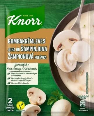 Knorr Polévka krémová žampionová (2 porce)