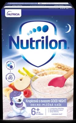 Nutrilon Pronutra® Krupicová kaše s ovocem Good Night 6+