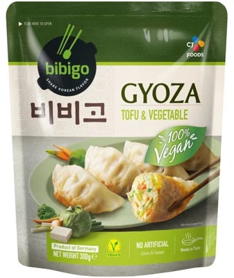 Bibigo Gyoza tofu a zelenina