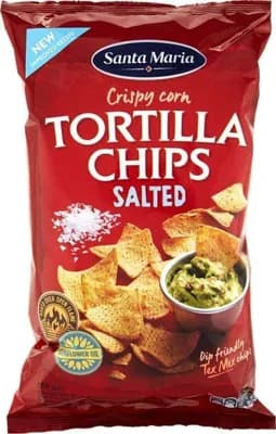 Santa Maria Tortilla chips solené