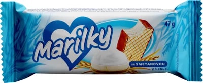 Marila Marilka smetanové oplatky obvodově máčené