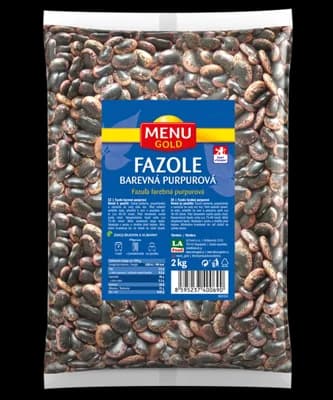 Menu Gold Fazole purpurová