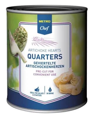 Metro Chef Artyčoky čtvrtky