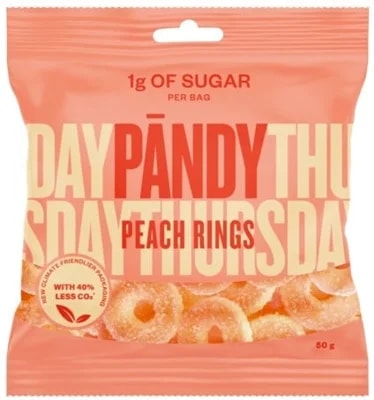 Pändy Candy Sweet Peach gumové bonbóny