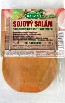 Kalma Sojový salami se zeleným pepřem