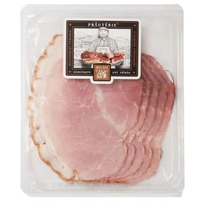 Pršutérie Pečená šunka od kosti krájená nejvyšší jakosti (96% masa)
