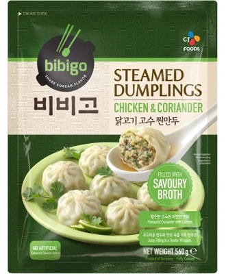 Bibigo Knedlíčky plněné kuřecím masem a koriandrem