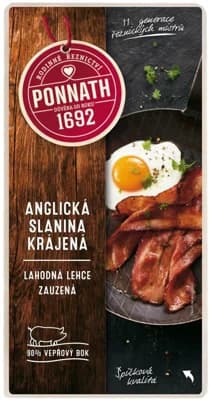 Ponnath Anglická slanina krájená