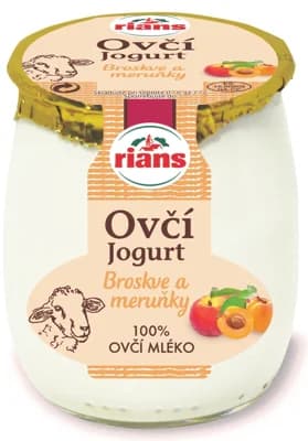Rians Ovčí jogurt Broskve a meruňky