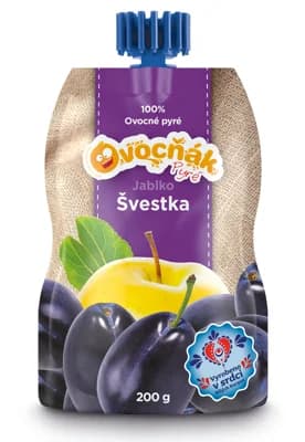 OVOCŇÁK pyré Jablko-Švestka