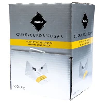 RIOBA Cukr třtinový pyramidky 500 x