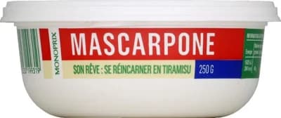 Monoprix Mascarpone