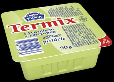 Mlékárna Kunín Termix s příchutí pistácie