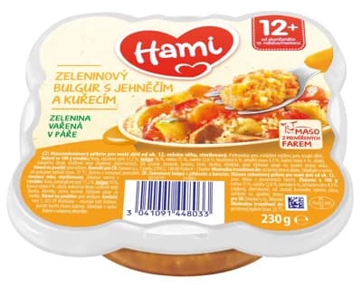 Hami Příkrm zeleninový bulgur s jehněčím a kuřecím