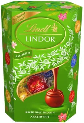 Lindt LINDOR Bonboniéra limitovaná edice pralinek zelený mix