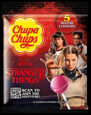 Chupa Chups Stranger Things The Right Side Up Bag