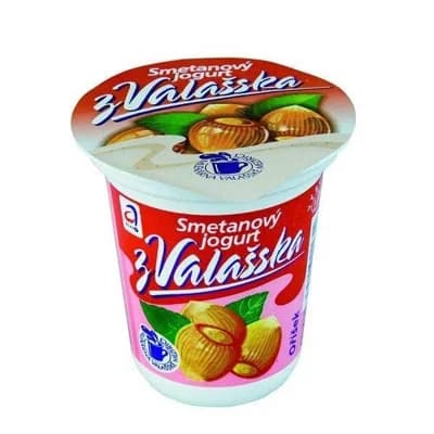 Mlékárna ValMez Jogurt smetanový oříšek 8%